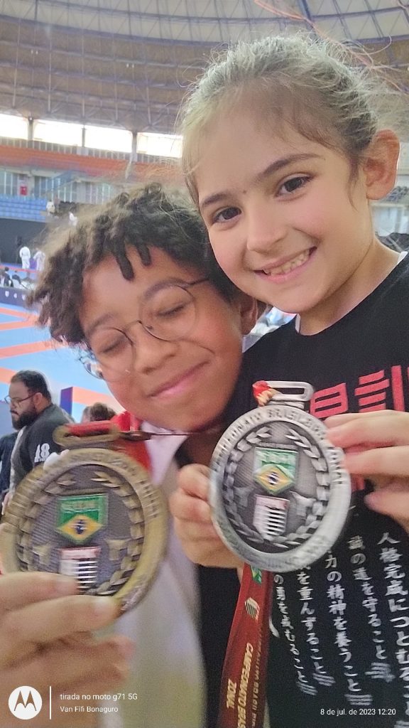 Fiorella BOnaguro e Yago Seto