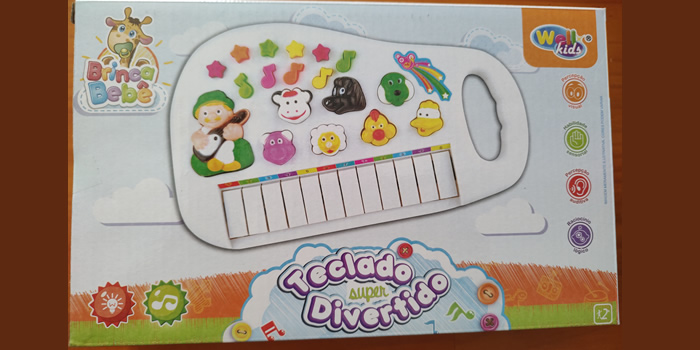 Teclado Super Divertido - Educativo para crianças
