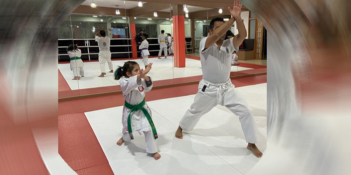 Treino de karate da Atleta Fiorella Bonaguro  - 1 de junho de 2022