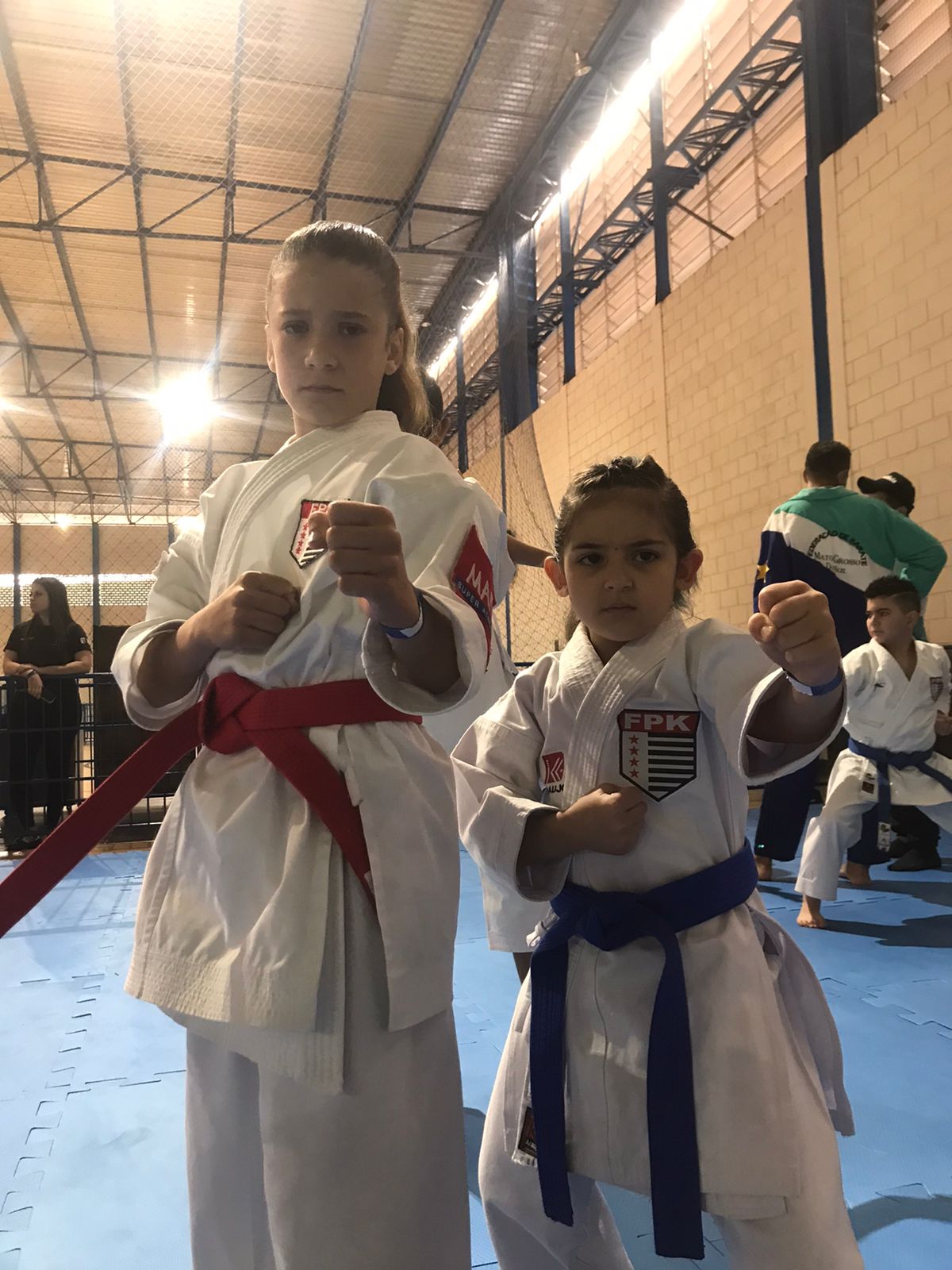 Atleta Isa de Ouro e Atleta Fiorella Bonaguro