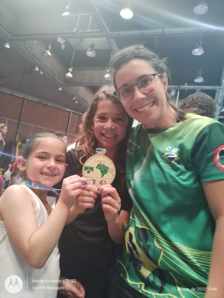 Fiorella Bonaguro - Isa de Ouro - Sensei Barbara Belafronte -Campeonato Brasileiro de Karate 2022