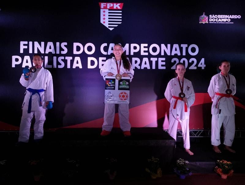 Finais do Campeonato de karate Paulista 2024